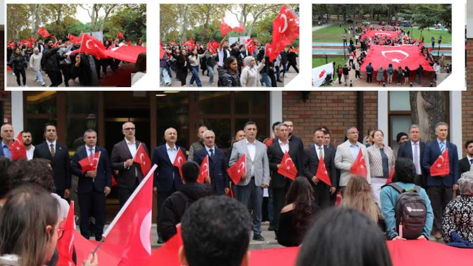 Gebze Teknik Üniversitesinde Cumhuriyet Coşkusu