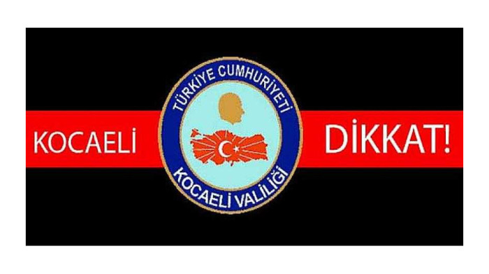 Kocaeli dikkat. Çok önemli uyarı geldi 