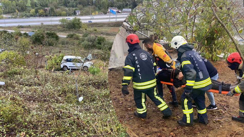 Kocaeli'de feci kaza. Ekipler seferber oldu