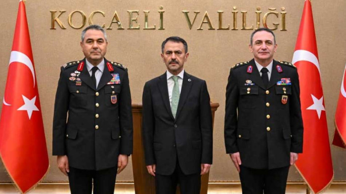 Tümgeneral Murat Bulut'tan Vali Aktaş'a önemli ziyaret